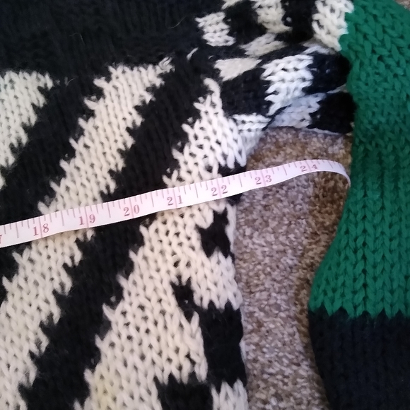 Vintage Forum Sweater Green Acrylic Medium - Picture 4 of 5